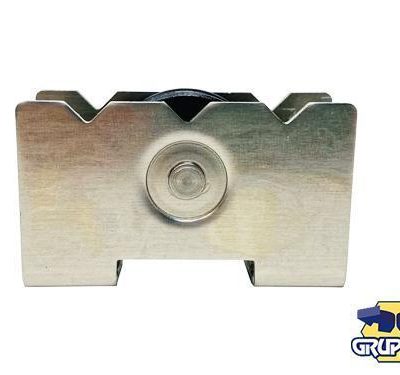 Carretilla Dawh Fija 3" embalada cuerpo Aluminio<br>SKU:CDF3A