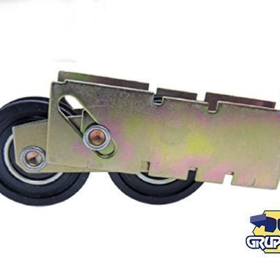 Carretilla Dawh Tandem 3" R 1-1/2 embalada<br>SKU:CDT3