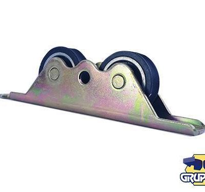 Carretilla Dawh Tipo Europea para Ventana de 2" embalada Doble Balero<br>SKU:CDTEV2DB